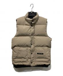 CANADA GOOSE（カナダグース）の古着「WINDSOR VEST」｜ベージュ