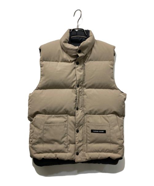 CANADA GOOSE（カナダグース）CANADA GOOSE (カナダグース) WINDSOR VEST ベージュ サイズ:SIZE Sの古着・服飾アイテム
