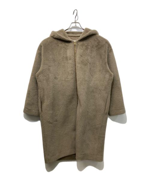 MICA&DEAL（マイカアンドディール）MICA&DEAL (マイカアンドディール) フーデットファーコート ブラウン サイズ:SIZE Freeの古着・服飾アイテム