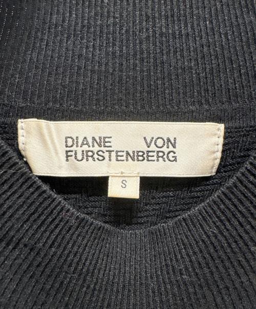 DIANE VON FURSTENBERG（ダイアンフォンファステンバーグ）DIANE VON FURSTENBERG (ダイアンフォンファステンバーグ) ハイネックニット ブラック サイズ:Sの古着・服飾アイテム
