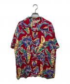 Sun Surfサンサーフ）の古着「RAYON HAWAIIAN SHIRT」｜レッド