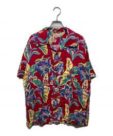 Sun Surf（サンサーフ）の古着「RAYON HAWAIIAN SHIRT」｜レッド