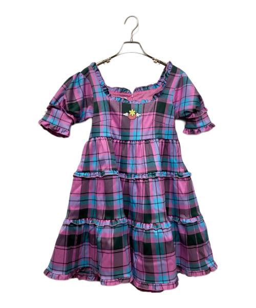 HEI HEI（ヘイヘイ）HEI HEI (ヘイヘイ) HAPPYBERRY ミニワンピース ピンク サイズ:SIZE 1の古着・服飾アイテム