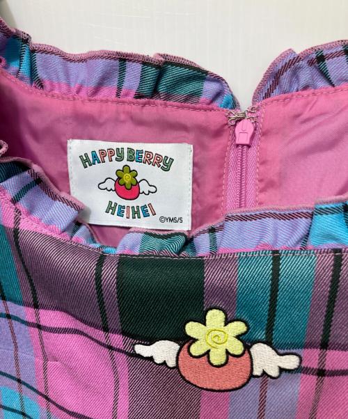 HEI HEI（ヘイヘイ）HEI HEI (ヘイヘイ) HAPPYBERRY ミニワンピース ピンク サイズ:SIZE 1の古着・服飾アイテム