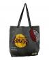 WIND AND SEA（ウィンダンシー）の古着「NBA Jacquard Knit Carryall Bag」｜グレー