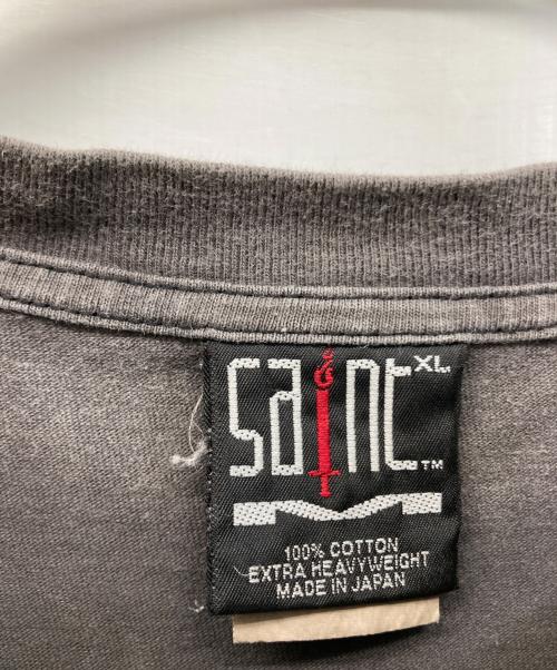 SAINT MICHAEL（セントマイケル）SAINT MICHAEL (セントマイケル) SS TEE/HOLY SAINT グレー サイズ:XLの古着・服飾アイテム