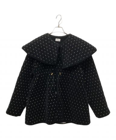 【未使用級】Bibiy♡ビビィ　ODETTE COAT 洗えるビッグカラーコート 中古・古着通販】Bibiy. (ビビィ) ODETTE COAT ブラック サイズ:Free