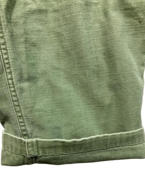 US ARMY（ユーエスアーミー）US ARMY (ユーエスアーミー) OG-107 コットンサテンベイカーパンツ カーキ サイズ:30の古着・服飾アイテム