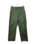 US ARMY（ユーエスアーミー）の古着「OG-107 コットンサテンベイカーパンツ」｜カーキ