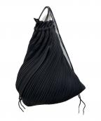 PLEATS PLEASEプリーツプリーズ）の古着「プリーツナップサック」｜ブラック