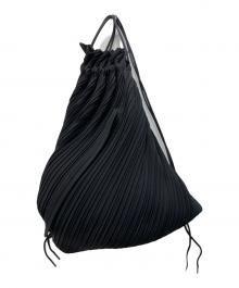 PLEATS PLEASE（プリーツプリーズ）の古着「プリーツナップサック」｜ブラック