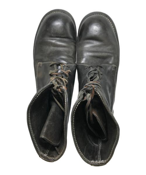 GUIDI（グイディ）GUIDI (グイディ) レースアップブーツ ブラック サイズ:39の古着・服飾アイテム
