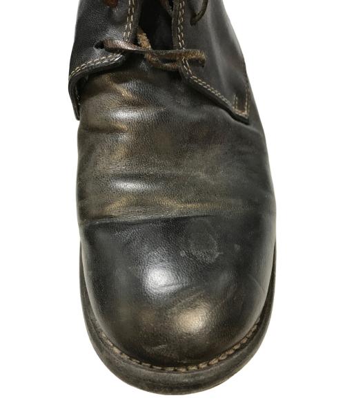 GUIDI（グイディ）GUIDI (グイディ) レースアップブーツ ブラック サイズ:39の古着・服飾アイテム