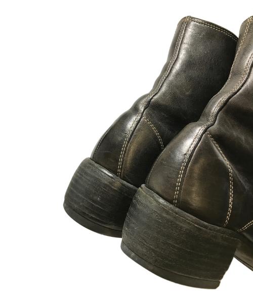 GUIDI（グイディ）GUIDI (グイディ) レースアップブーツ ブラック サイズ:39の古着・服飾アイテム