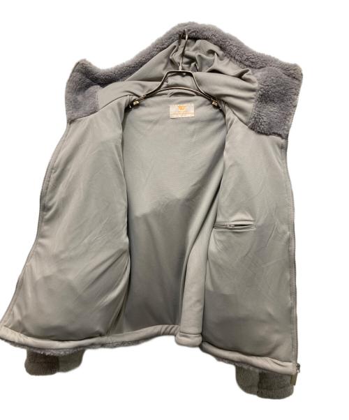 Trendt Vision（トレンドビジョン）TRENDT VISION (トレンドビジョン) Grey Fleece Jacket 2.0 グレー サイズ:Ｓの古着・服飾アイテム