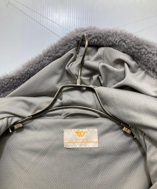 Trendt Vision（トレンドビジョン）TRENDT VISION (トレンドビジョン) Grey Fleece Jacket 2.0 グレー サイズ:Ｓの古着・服飾アイテム