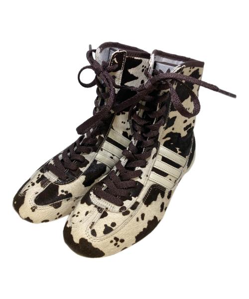 adidas（アディダス）adidas (アディダス) RASANT MID ホワイト×ブラウン サイズ:23cmの古着・服飾アイテム