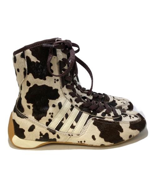 adidas（アディダス）adidas (アディダス) RASANT MID ホワイト×ブラウン サイズ:23cmの古着・服飾アイテム