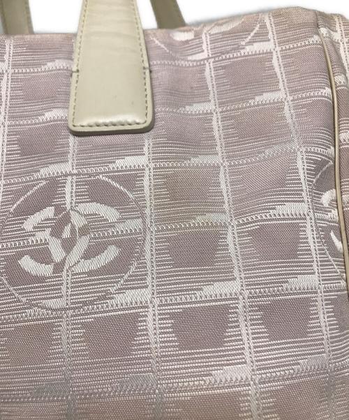CHANEL（シャネル）CHANEL (シャネル) ニュートラベルラインPM トートバッグ ピンクの古着・服飾アイテム