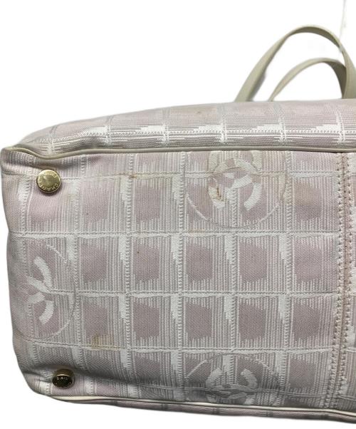 CHANEL（シャネル）CHANEL (シャネル) ニュートラベルラインPM トートバッグ ピンクの古着・服飾アイテム