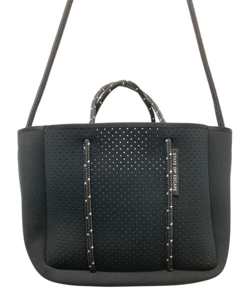 STATE OF ESCAPE（ステイトオブエスケープ）STATE OF ESCAPE (ステイトオブエスケープ) プチエスケープ 2WAYバッグ ブラックの古着・服飾アイテム