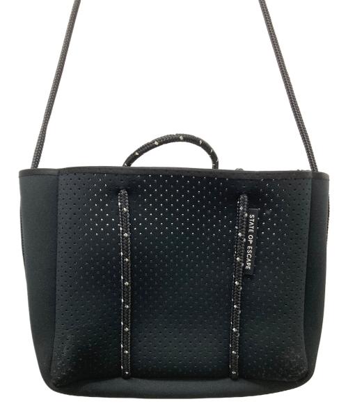 STATE OF ESCAPE（ステイトオブエスケープ）STATE OF ESCAPE (ステイトオブエスケープ) プチエスケープ 2WAYバッグ ブラックの古着・服飾アイテム
