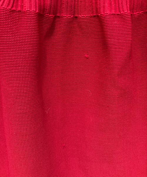 CFCL（シーエフシーエル）CFCL (シーエフシーエル) FLUTED SKIRT レッド サイズ:１の古着・服飾アイテム