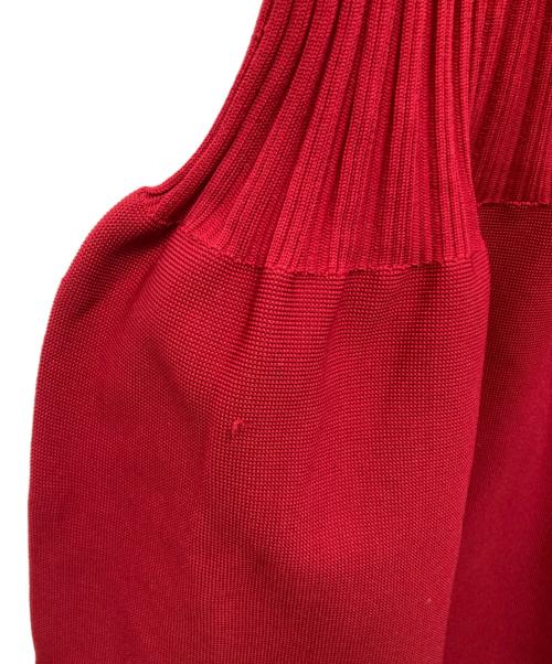 CFCL（シーエフシーエル）CFCL (シーエフシーエル) FLUTED SKIRT レッド サイズ:１の古着・服飾アイテム