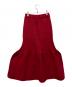 CFCL (シーエフシーエル) FLUTED SKIRT レッド サイズ:１：12000円
