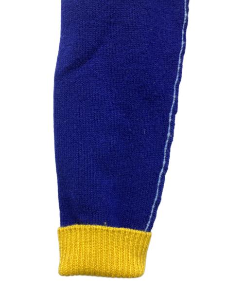 MARNI（マルニ）MARNI (マルニ) ラウンドネックロゴセーター ブルー サイズ:38の古着・服飾アイテム