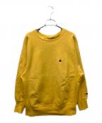 Championチャンピオン）の古着「90’S リバースウィーブスウェット」｜イエロー