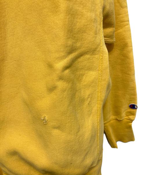 Champion（チャンピオン）Champion (チャンピオン) 90’S リバースウィーブスウェット イエロー サイズ:Lの古着・服飾アイテム