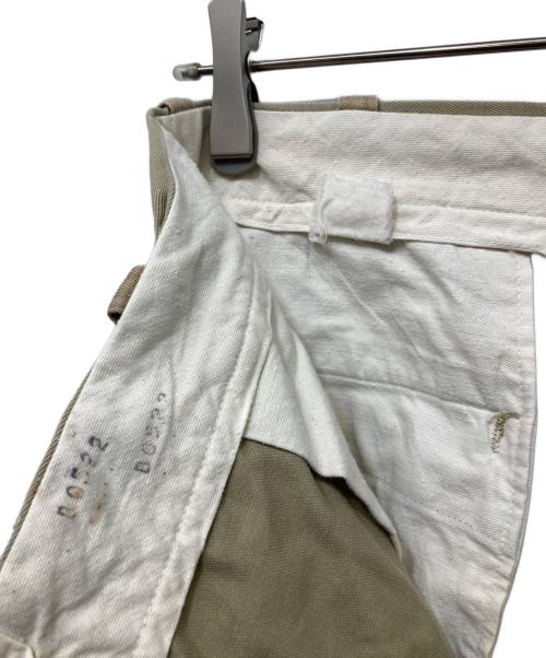US ARMY（ユーエスアーミー）US ARMY (ユーエスアーミー) 60’S チノトラウザーパンツ ベージュ サイズ:不明の古着・服飾アイテム