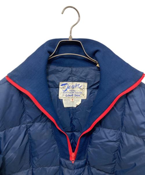 Schott（ショット）Schott (ショット) ハーフジップダウンプルオーバー ネイビー サイズ:Mの古着・服飾アイテム