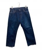 EVISUエヴィス）の古着「カモメプリントデニムパンツ」｜インディゴ