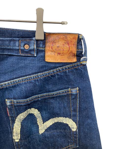 EVISU（エヴィス）EVISU (エヴィス) カモメプリントデニムパンツ インディゴ サイズ:W30×L35の古着・服飾アイテム