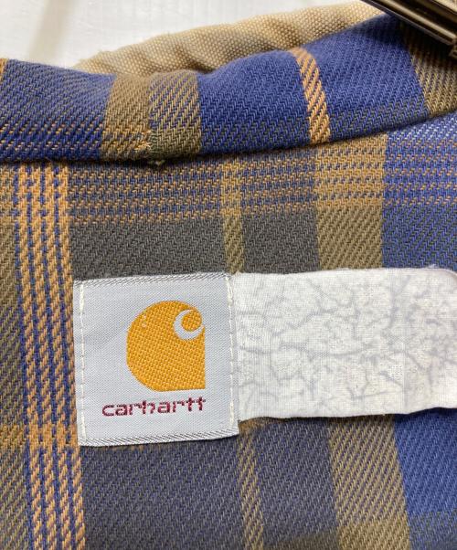 CarHartt（カーハート）CarHartt (カーハート) チェックライニングアクティブジャケット ベージュ サイズ:不明の古着・服飾アイテム