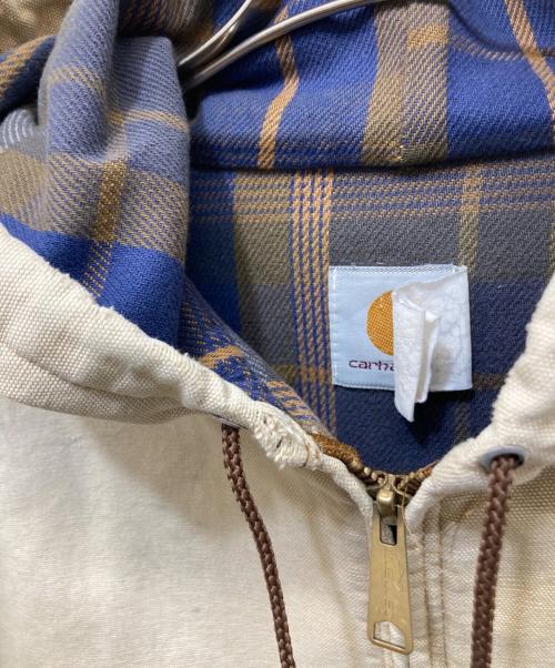 CarHartt（カーハート）CarHartt (カーハート) チェックライニングアクティブジャケット ベージュ サイズ:不明の古着・服飾アイテム
