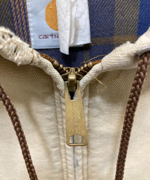 CarHartt（カーハート）CarHartt (カーハート) チェックライニングアクティブジャケット ベージュ サイズ:不明の古着・服飾アイテム