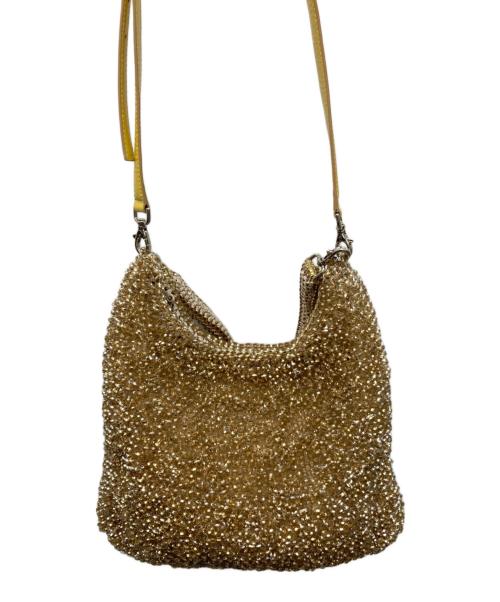 ANTEPRIMA（アンテプリマ）ANTEPRIMA (アンテプリマ) チャーム付2WAYワイヤーバッグ ベージュの古着・服飾アイテム