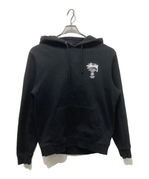 stussy（ステューシー）stussy (ステューシー) BASIC STUSSY HOOD ブラック サイズ:SIZE Sの古着・服飾アイテム