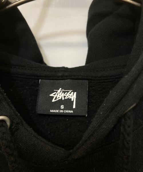 stussy（ステューシー）stussy (ステューシー) BASIC STUSSY HOOD ブラック サイズ:SIZE Sの古着・服飾アイテム