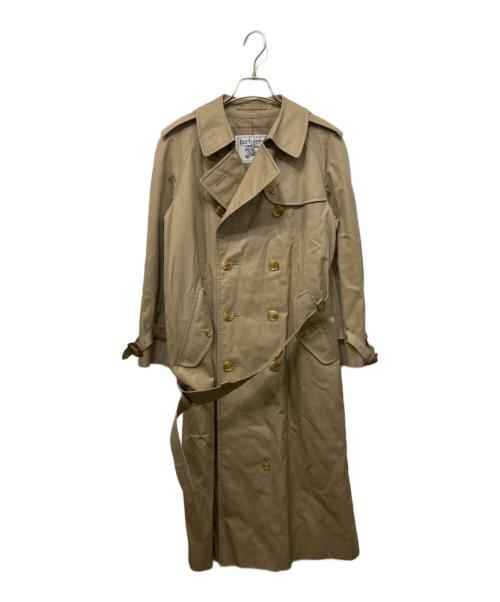 Burberry's（バーバリー）Burberry's (バーバリーズ) D菅ベルト チェックライニングトレンチコート ベージュ サイズ:SIZE 9AB2の古着・服飾アイテム