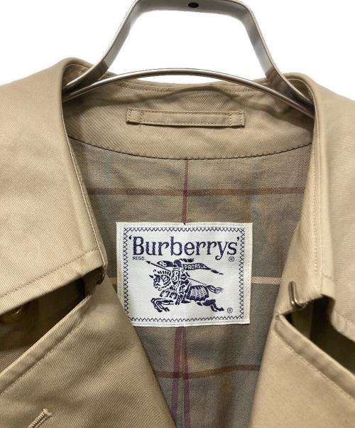Burberry's（バーバリー）Burberry's (バーバリーズ) D菅ベルト チェックライニングトレンチコート ベージュ サイズ:SIZE 9AB2の古着・服飾アイテム