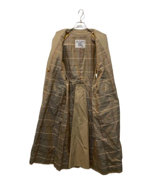 Burberry's（バーバリー）Burberry's (バーバリーズ) D菅ベルト チェックライニングトレンチコート ベージュ サイズ:SIZE 9AB2の古着・服飾アイテム