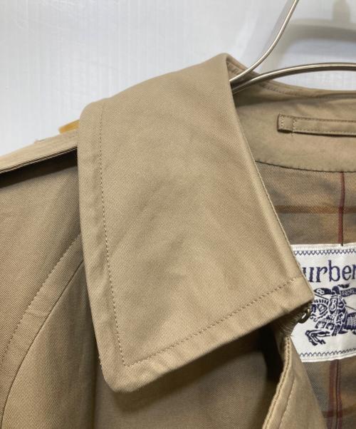 Burberry's（バーバリー）Burberry's (バーバリーズ) D菅ベルト チェックライニングトレンチコート ベージュ サイズ:SIZE 9AB2の古着・服飾アイテム