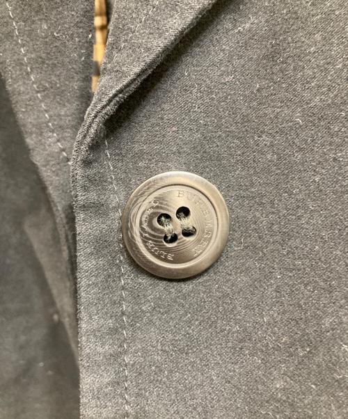 BURBERRY BLUE LABEL（バーバリー ブルー レーベル）BURBERRY BLUE LABEL (バーバリー ブルー レーベル) 裏地チェックテーラードジャケット ブラック サイズ:38の古着・服飾アイテム