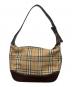 BURBERRY (バーバリー) シャドーホースノバチェックワンショルダーバッグ ブラウン：10000円