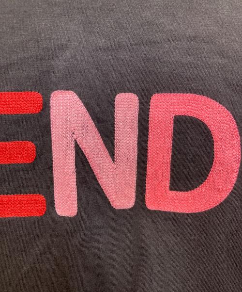 FENDI（フェンディ）FENDI (フェンディ) プリントTシャツ ブラック サイズ:12+の古着・服飾アイテム