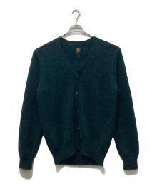 BATONER（バトナ―）の古着「PURE MOHAIR CARDIGAN」｜グリーン